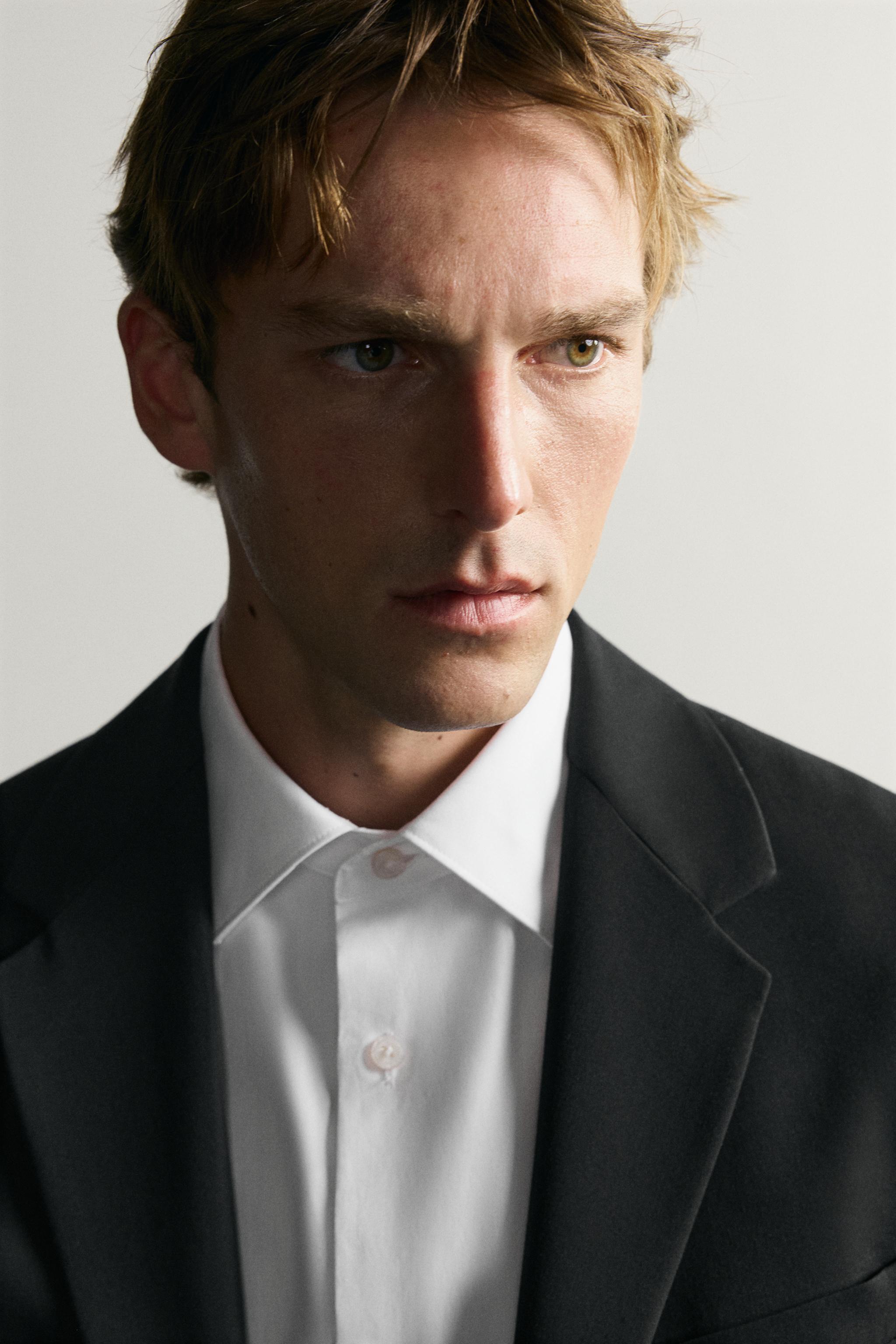 COMFORT SUIT BLAZER - Navy blue | ZARA United States