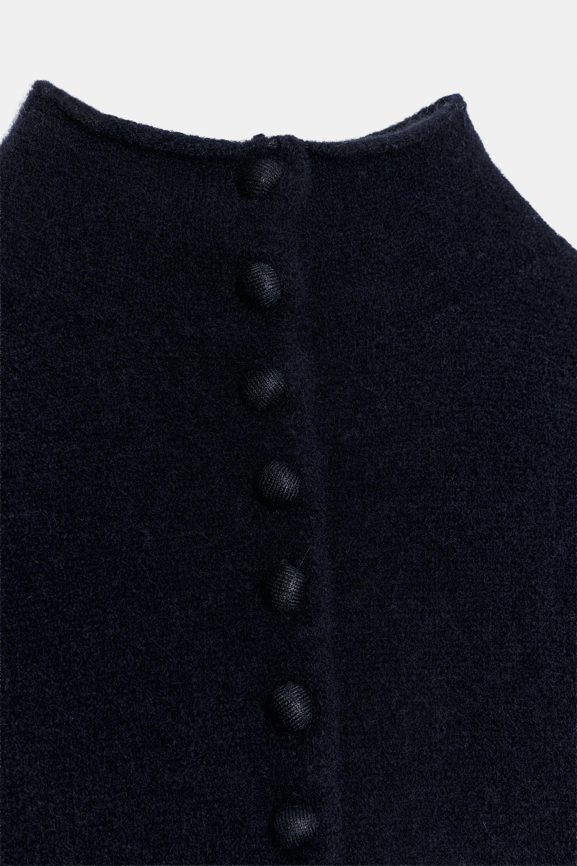 100% WOOL HIGH-NECK JACKET thumbnail 8