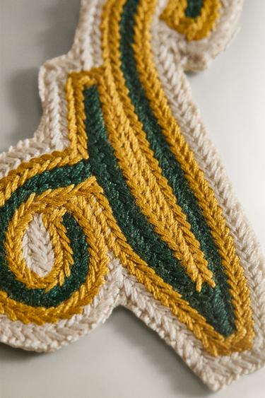 ÉCUSSON LETTRE V EN COTON - Multicolore de Zara - Image 1