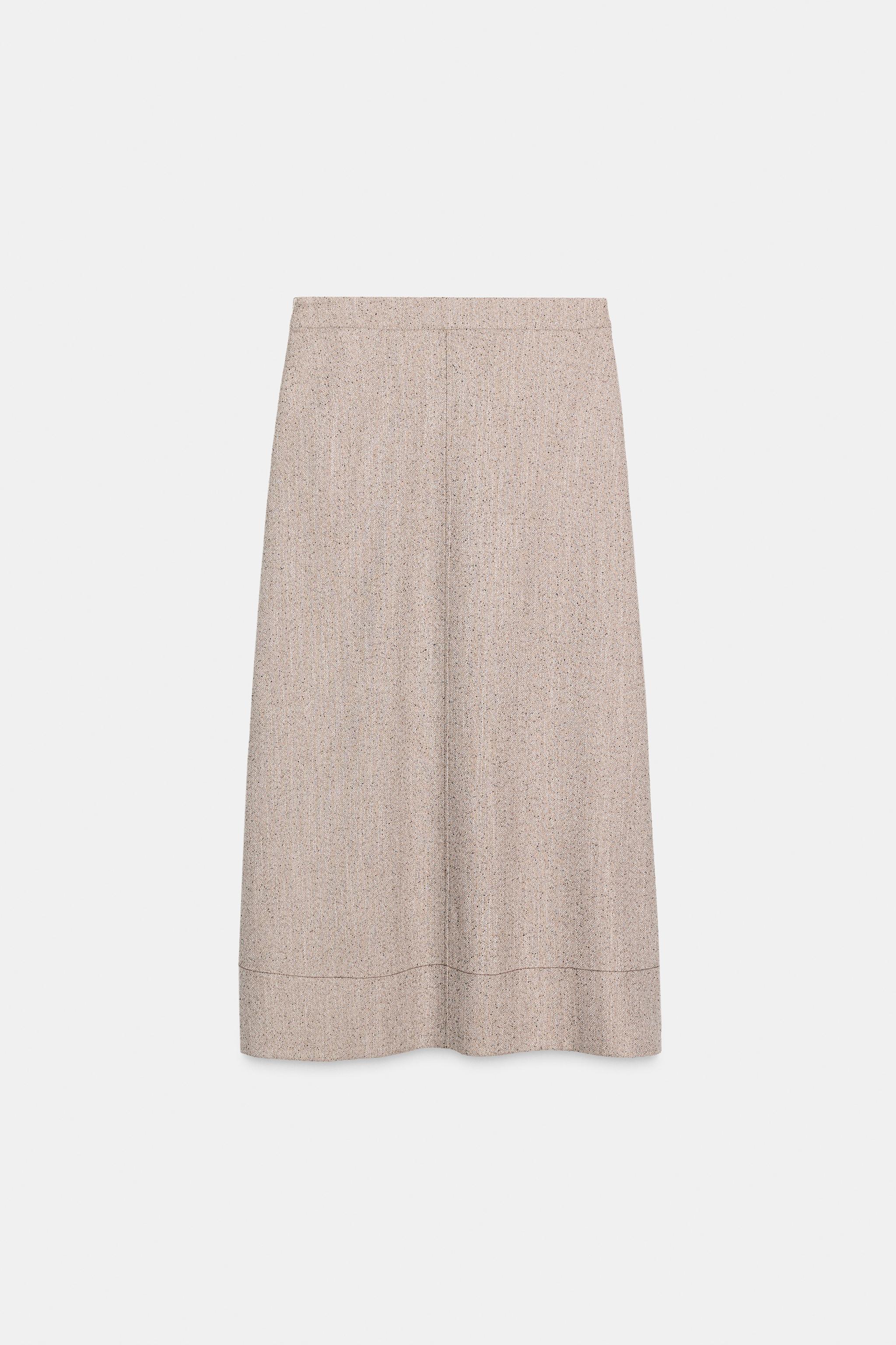 CAPE MIDI SKIRT