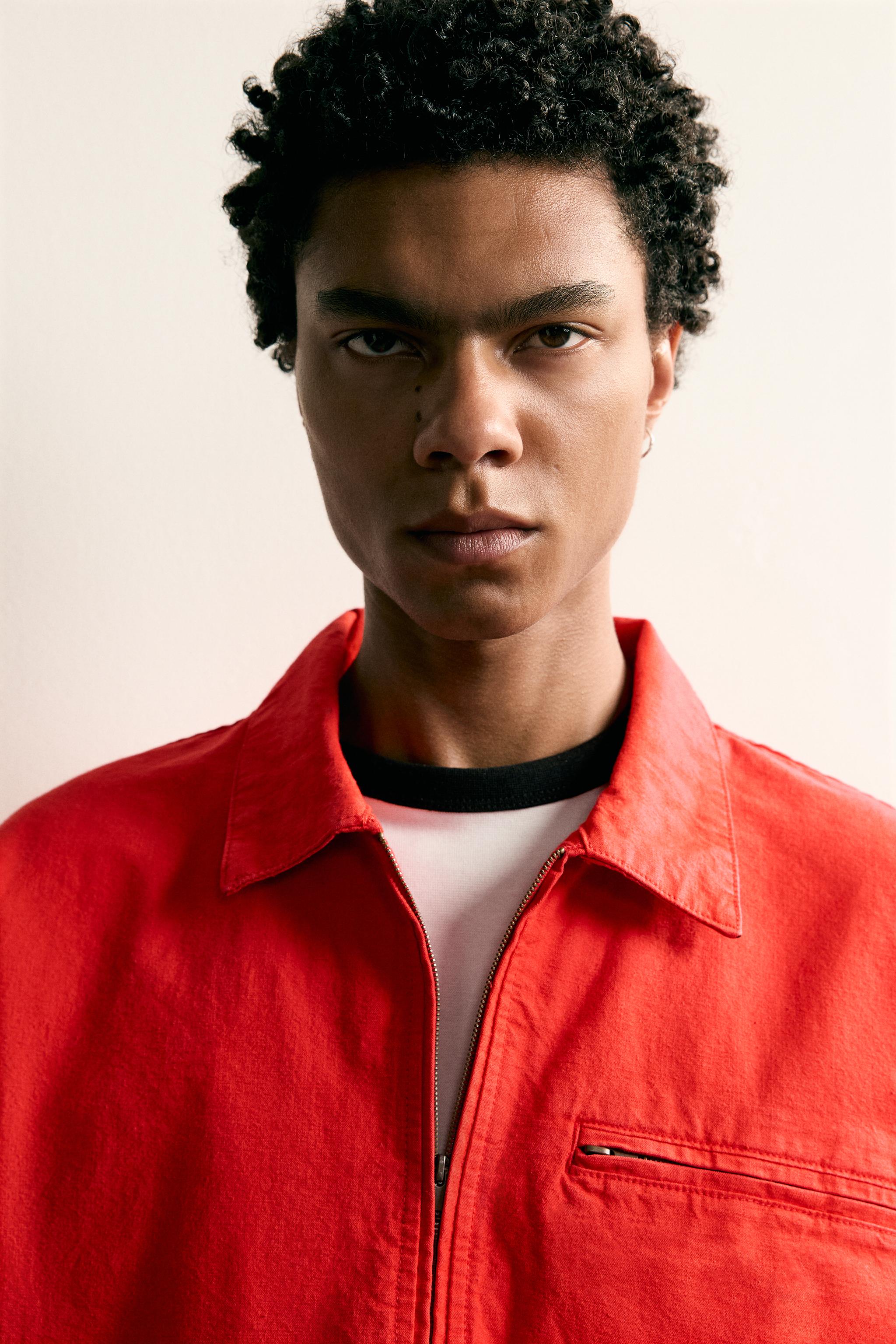 BOXY FIT DENIM POLO