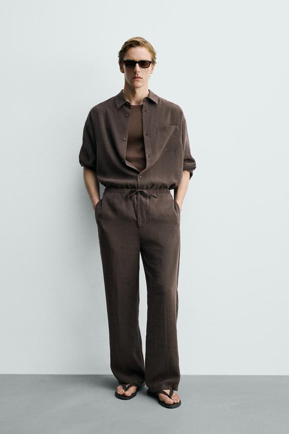 FLOWY RELAXED FIT PANTS from Zara - $69.90
