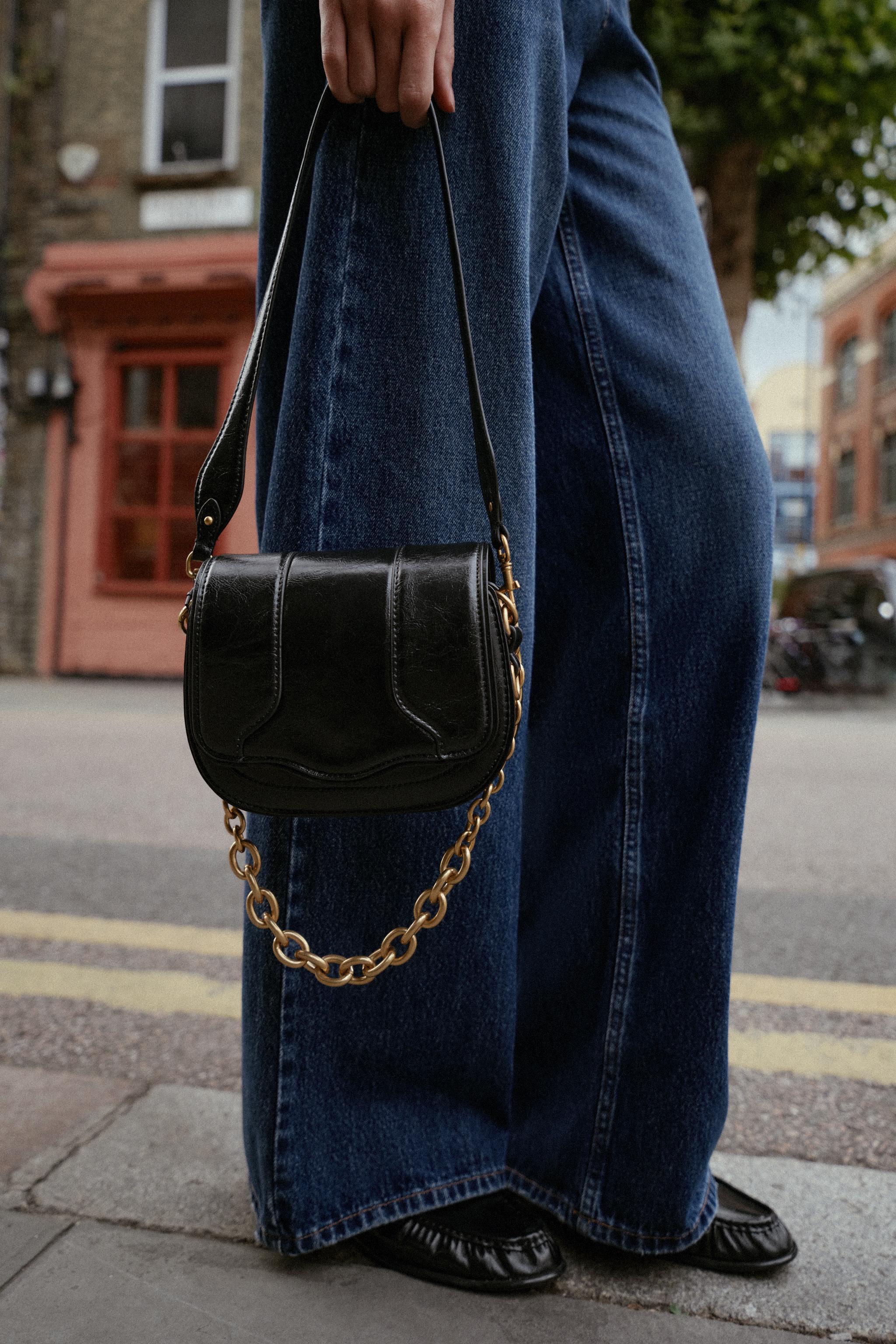 ZARA ショルダーバッグ ZARA】ザラ ショルダーバッグ レディース ブラック キルティング