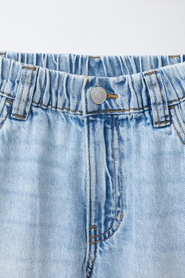 BERMUDA BAGGY EN DENIM - Bleu de Zara - Image 2
