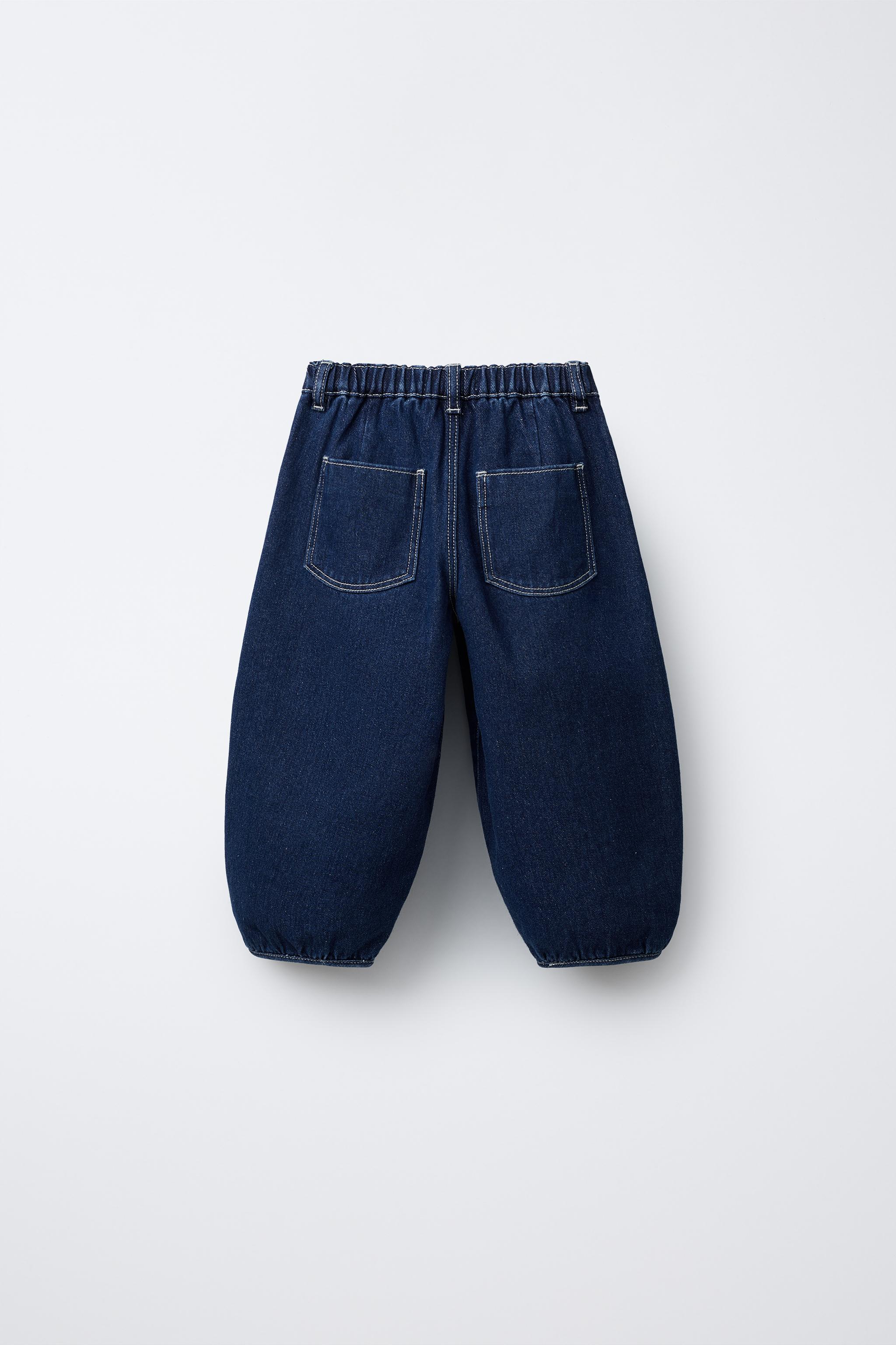 【BOK PLACE】Back Lettering Point Patch Balloon Denim PT s-l400.jpg