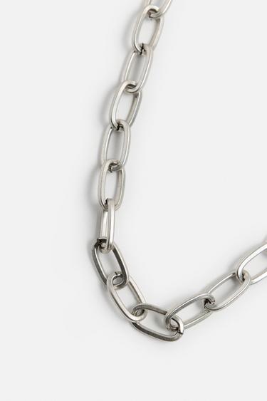 METAL CHAIN LINKS - Silver by Zara - Image 4