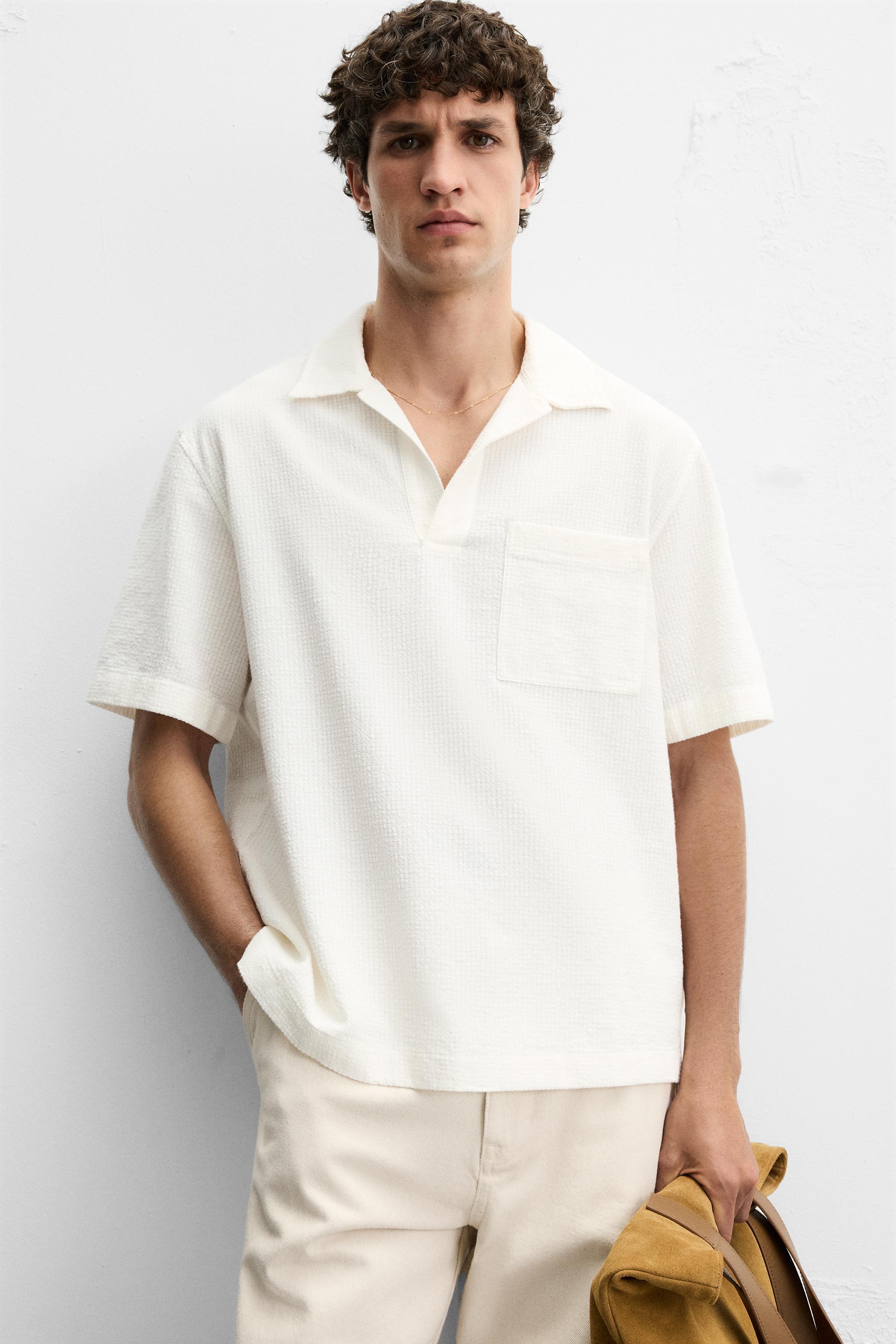 JACQUARD POLO SHIRT