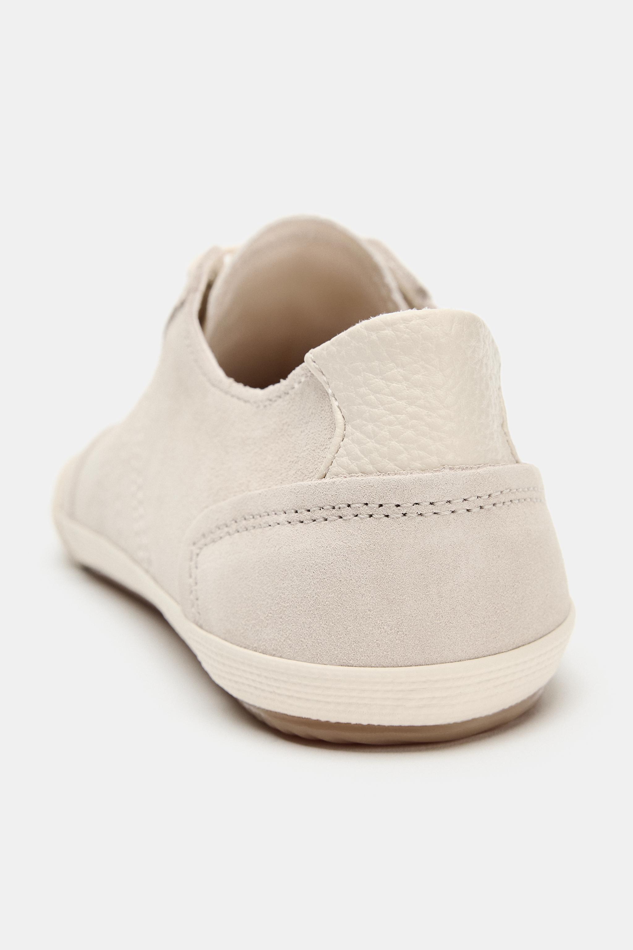 Zara SÜET BAREFOOT SPOR AYAKKABI görsel 8