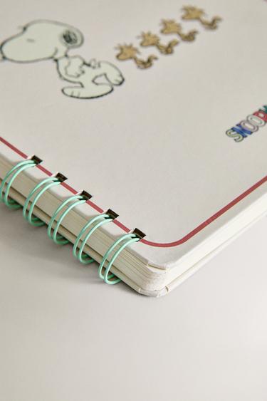CHILDREN'S PEANUTS™ RING NOTEBOOK - Cream by Zara - Image 1