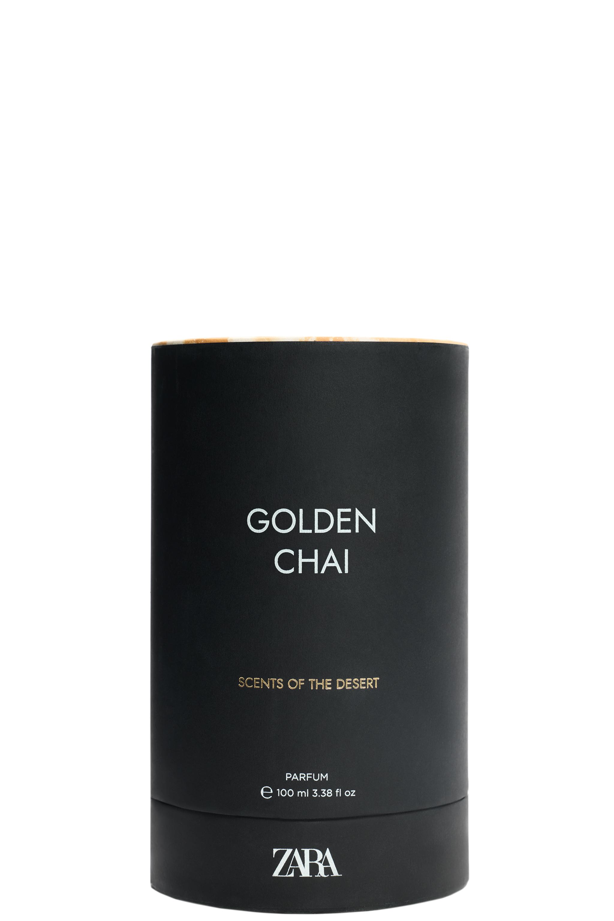 GOLDEN CHAI PARFUM 100ML (3.4 FL. OZ). — TINTED LEATHER
