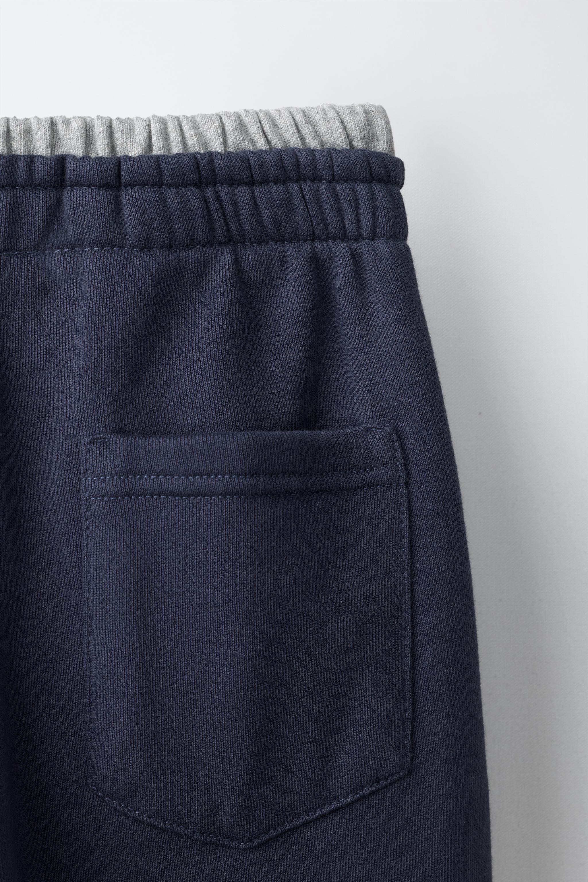 PANTALON JOGGER DOUBLE CEINTURE INSCRIPTION