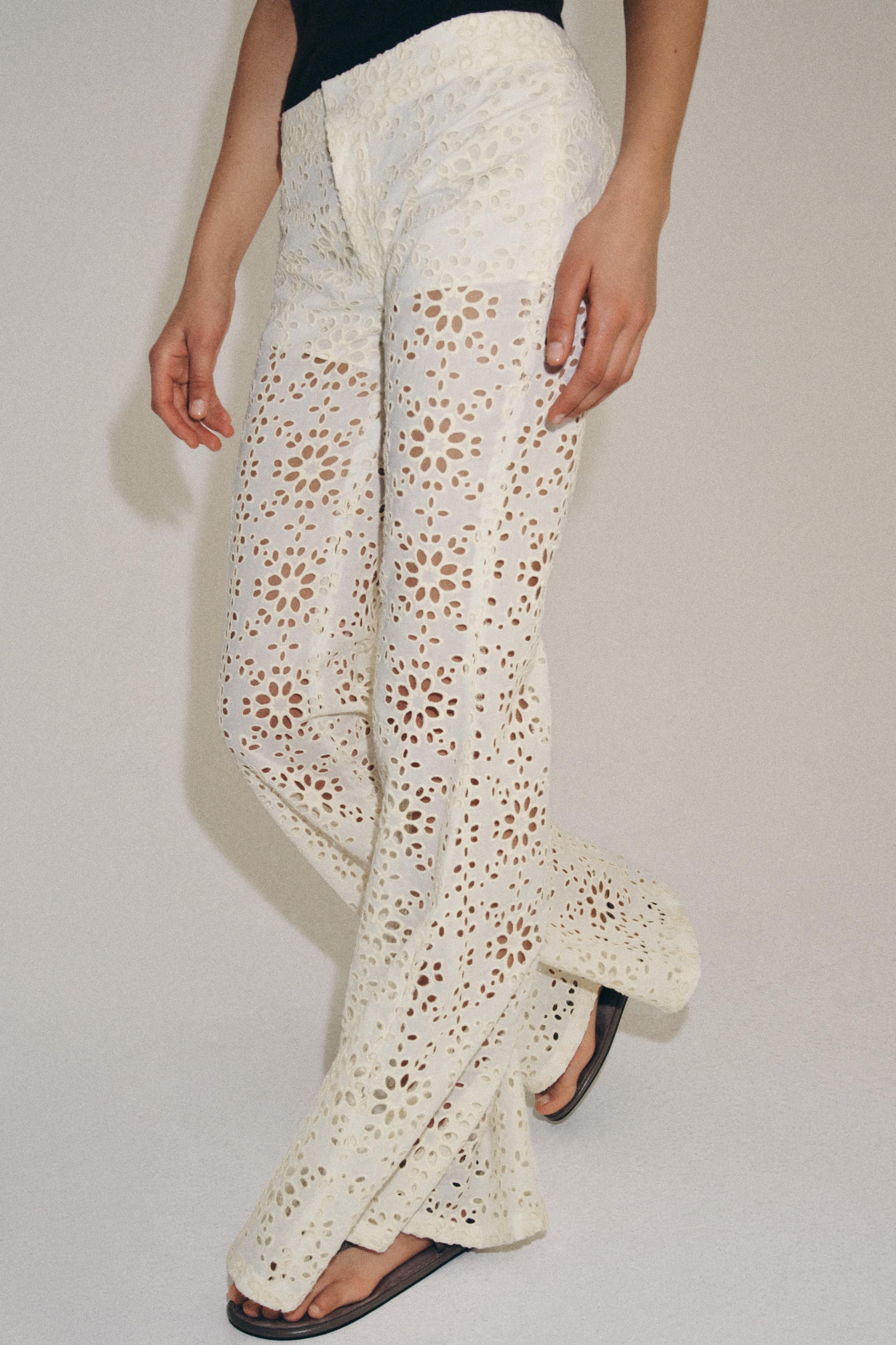 ZW COLLECTION İŞLEMELİ ÇAN PAÇA PANTOLON - Görsel 2