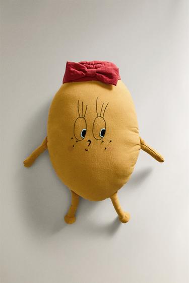 BØRNEPYNTEPUDE LIMONCELLA X THE ANIMALS OBSERVATORY - Gul fra Zara - Billede 0