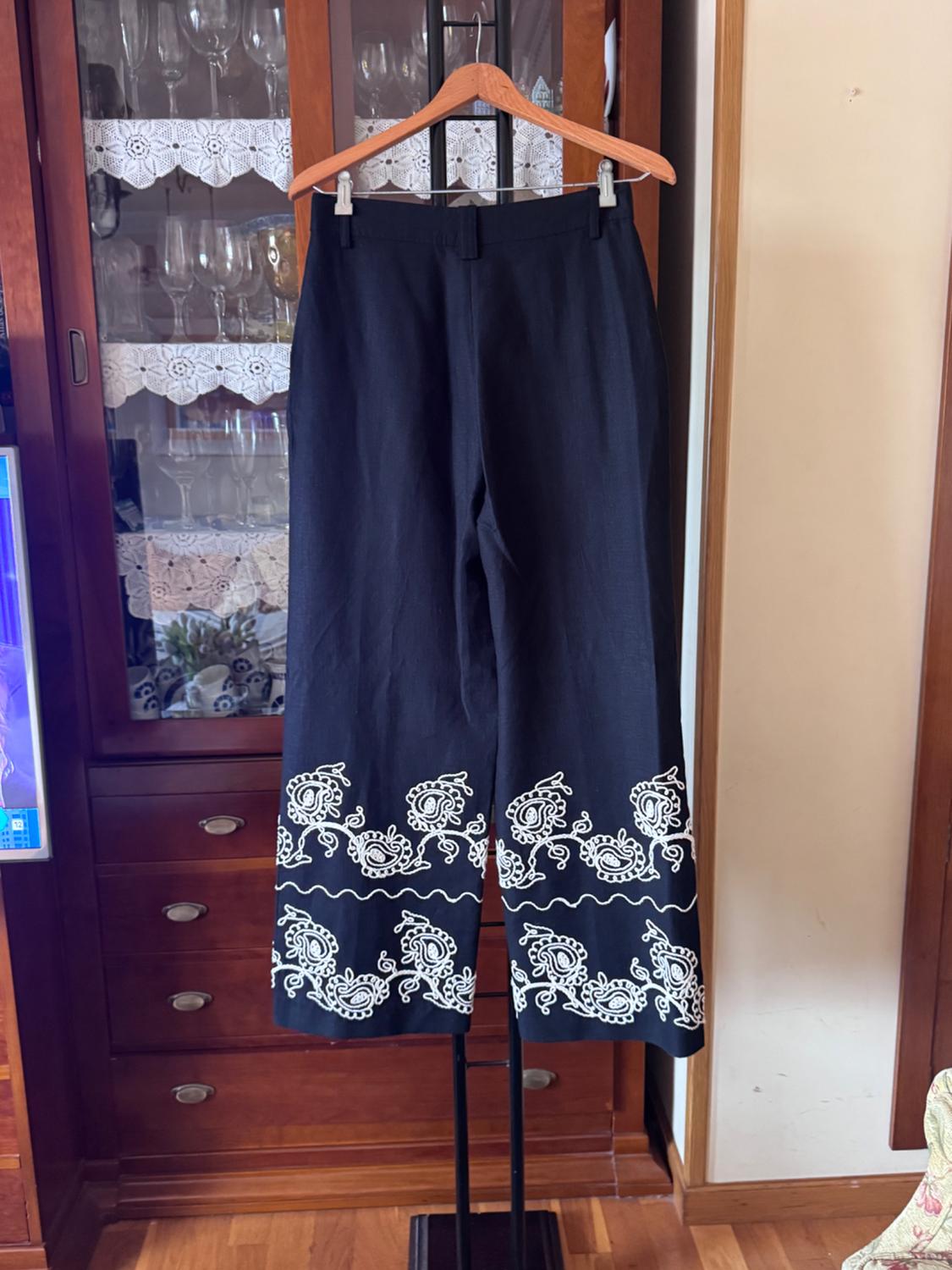 ZW COLLECTION EMBROIDERED CULOTTES - Image 5