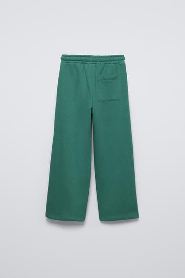 ENSEMBLE SWEAT ET PANTALON AVEC ÉTIQUETTE - Vert de Zara - Image 5