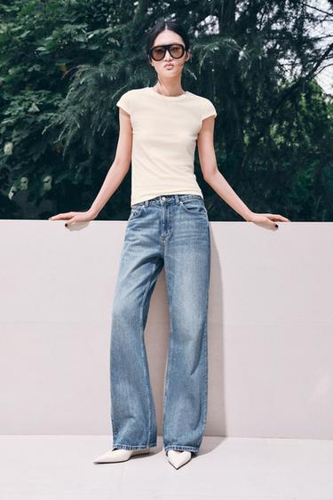 Zara 露跟坡跟鞋 - 白色 - 圖片 0