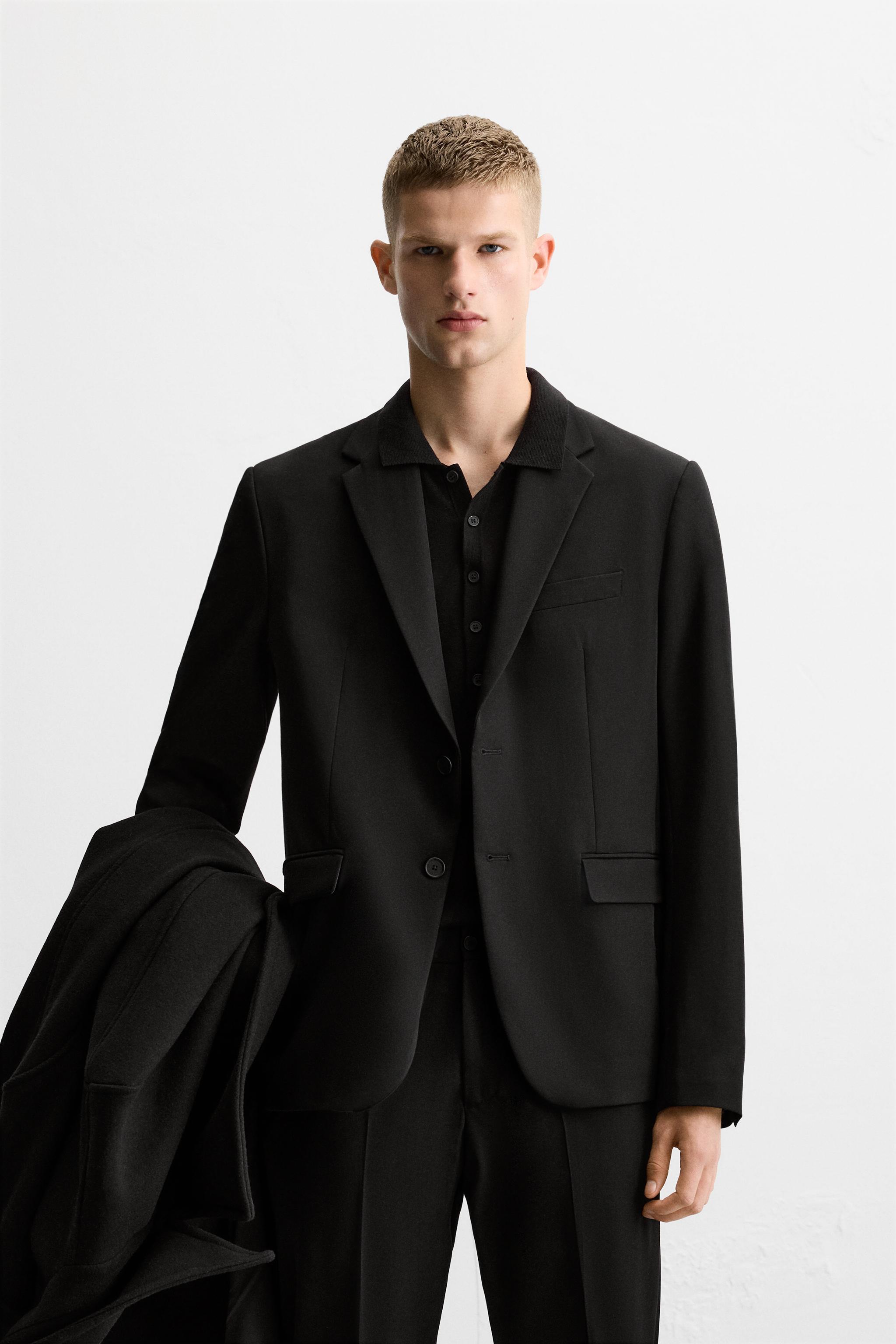 Veste noire homme zara sale