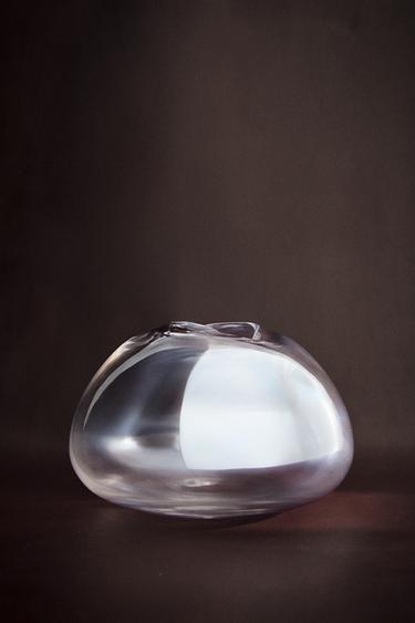VASE CACHE-COU IRRÉGULIER BAS - Perle / Beige de Zara - Image 5
