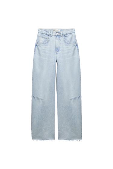 JEANS ZW WIDE LEG BALLOON TIRO MEDIO