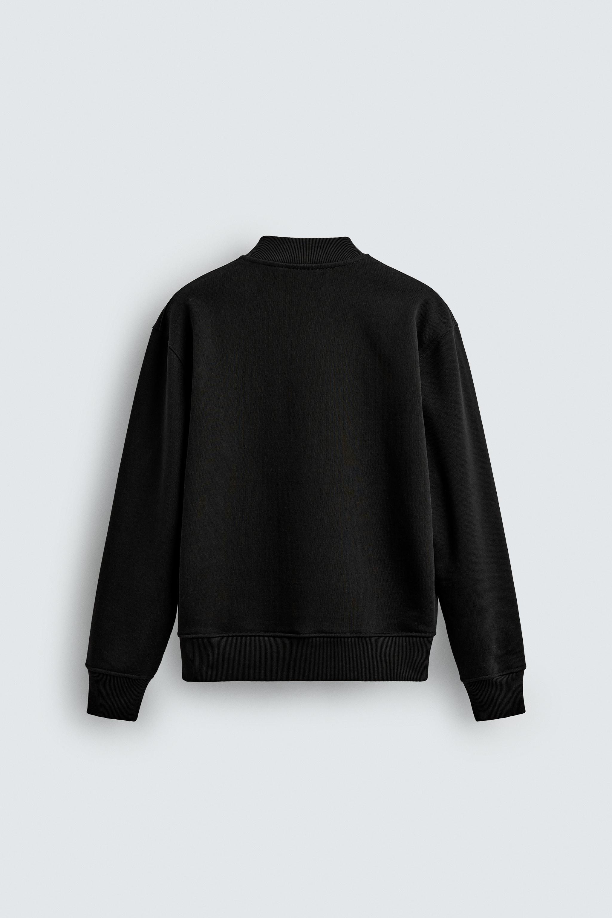 QUARTER-ZIP SWEATSHIRT