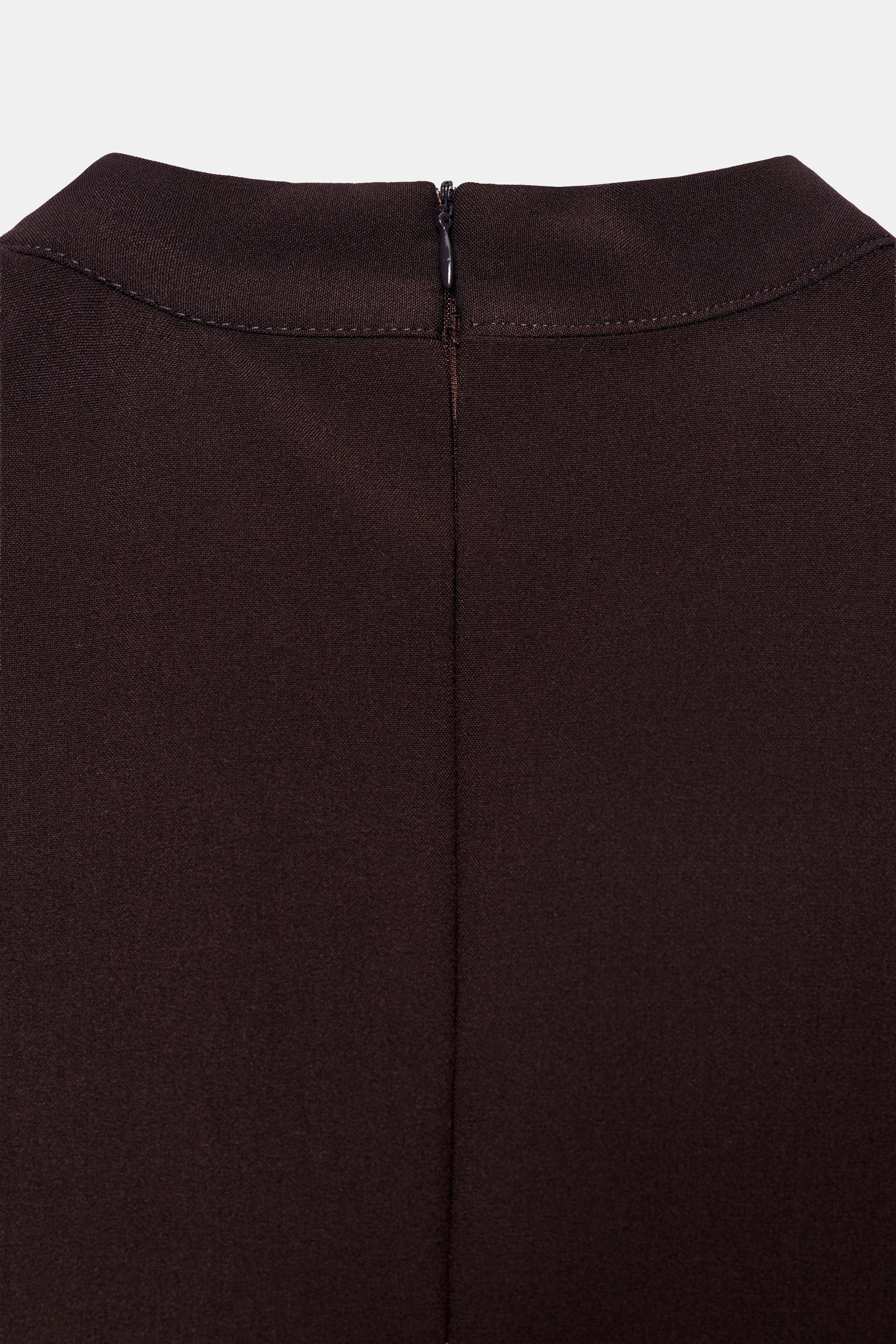 PLEATED SHORT DRESS