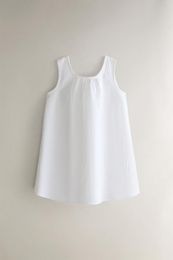 CHEMISE DE NUIT ENFANT UNIE - Blanc cassé de Zara - Image 0