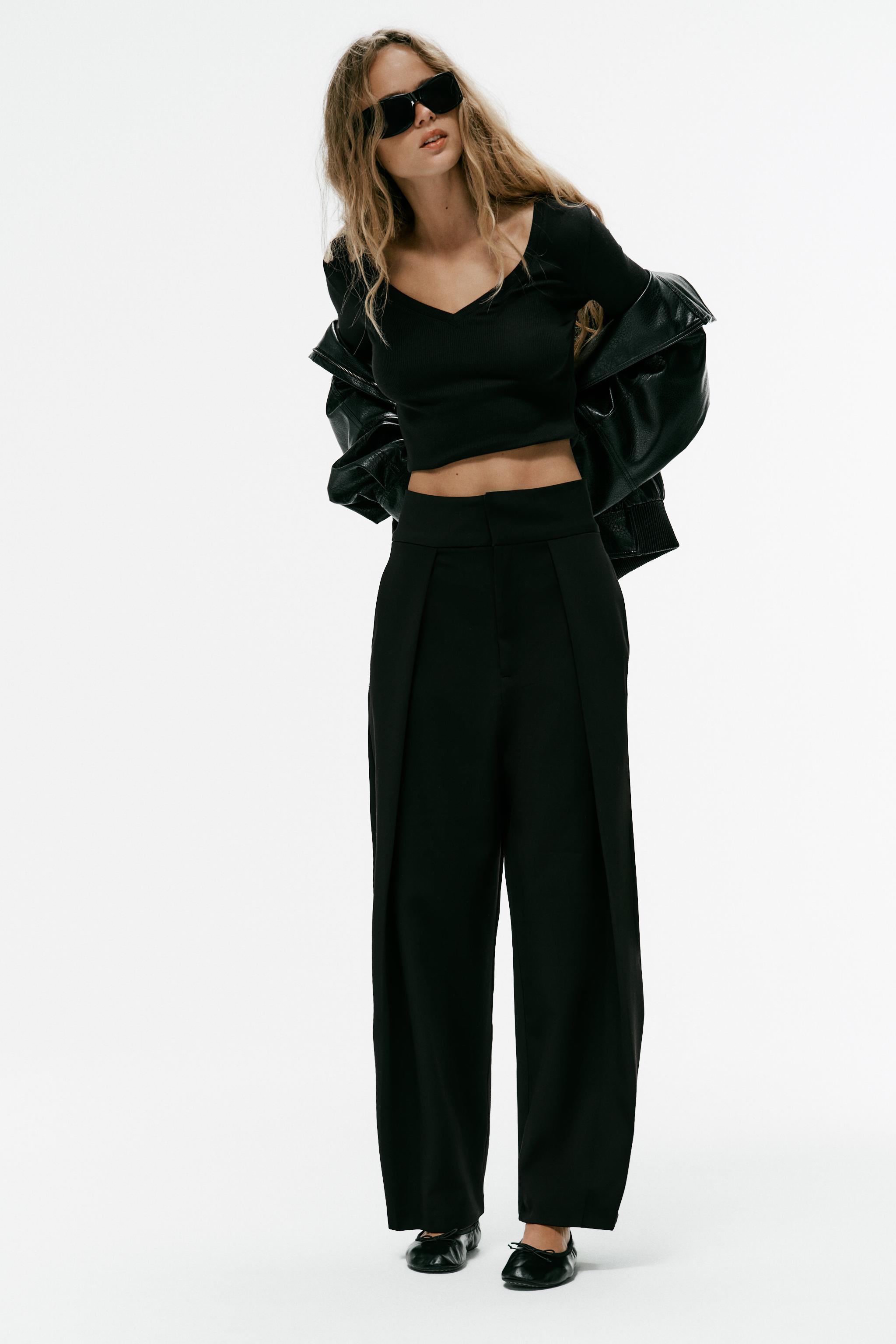 PLEATED BALLOON PANTS