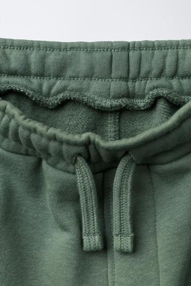SLOGAN SWEATSHIRT AND JOGGERS SET - Mid-green by Zara - Image 7