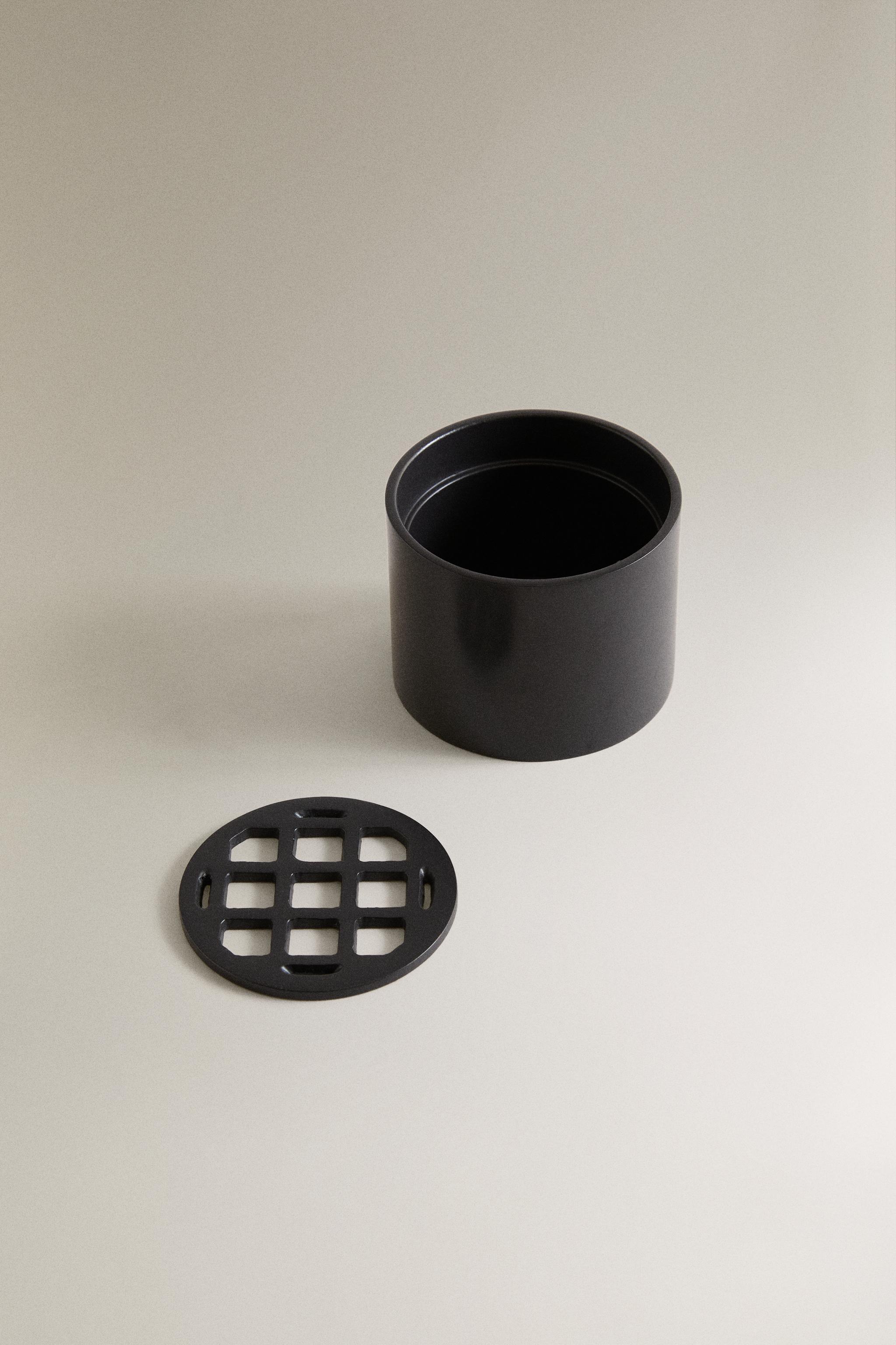 BLACKENED BRASS FLORAL MESH | STUDIO MARY LENNOX — Silver