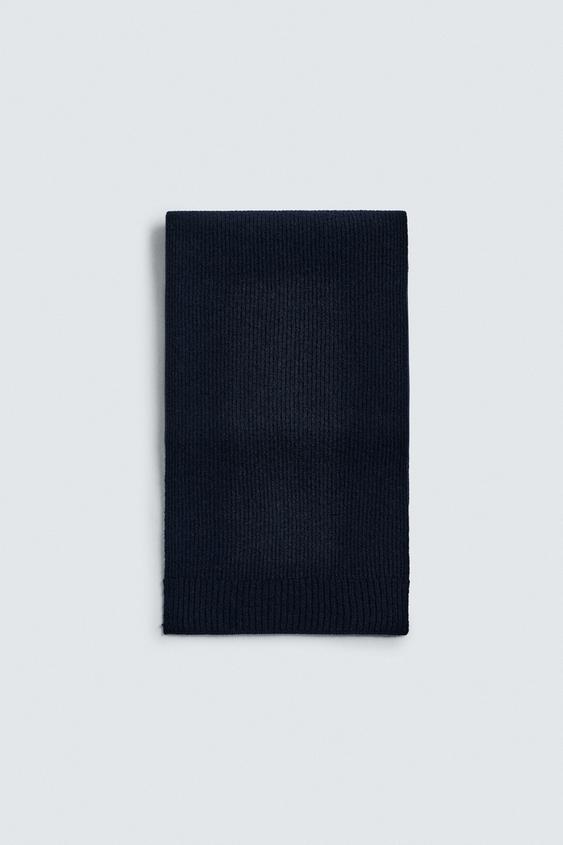 WOOL KNIT SCARF
