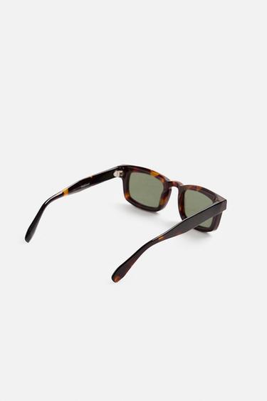 RECTANGULAR SUNGLASSES - Tortoiseshell by Zara - Image 4
