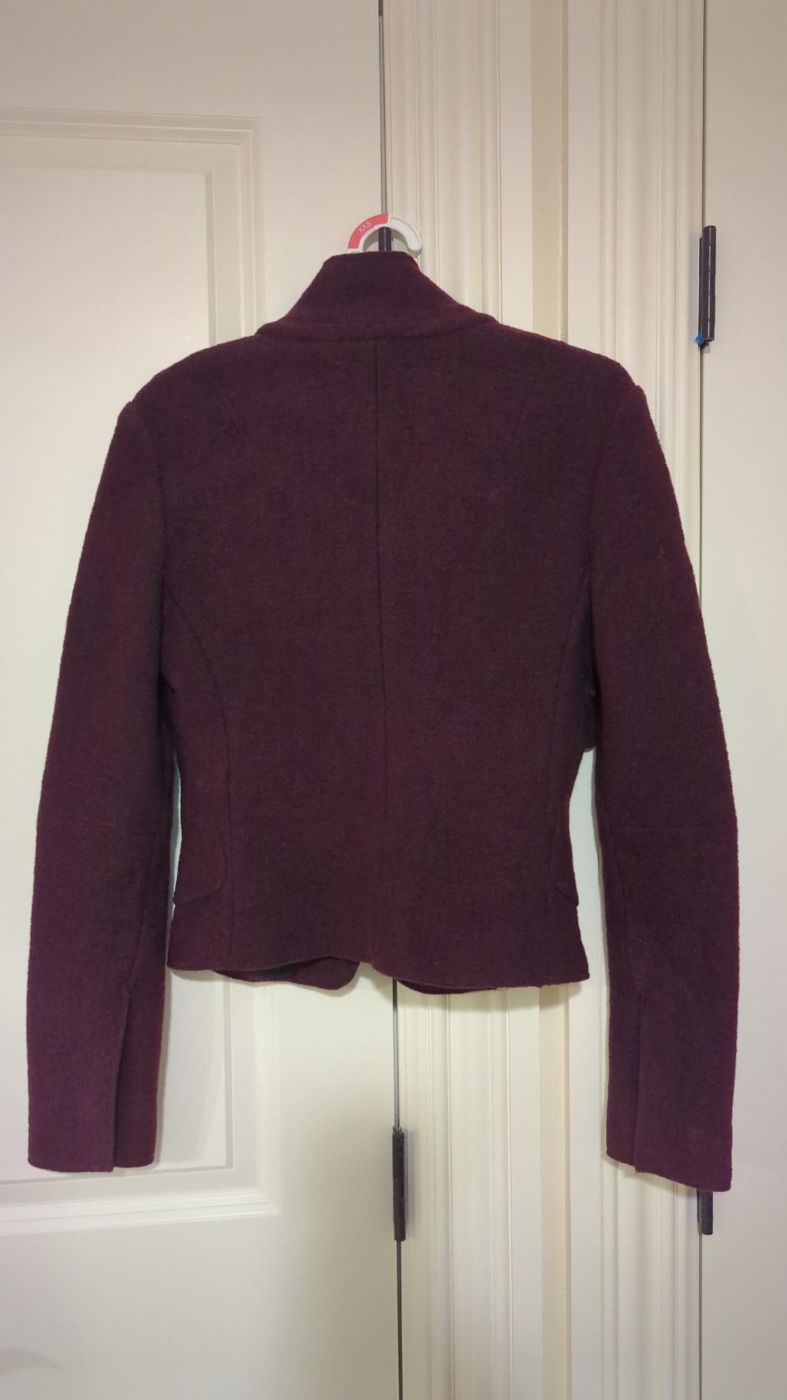 CHAQUETA BOUCLÉ ENTALLADA LANA ZW COLLECTION - Image 2