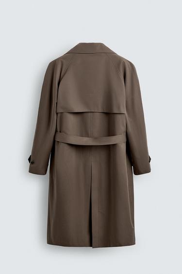 TRENCH DÉPERLANT MANTECO® ORIGINS - Marron / Taupe de Zara - Image 8