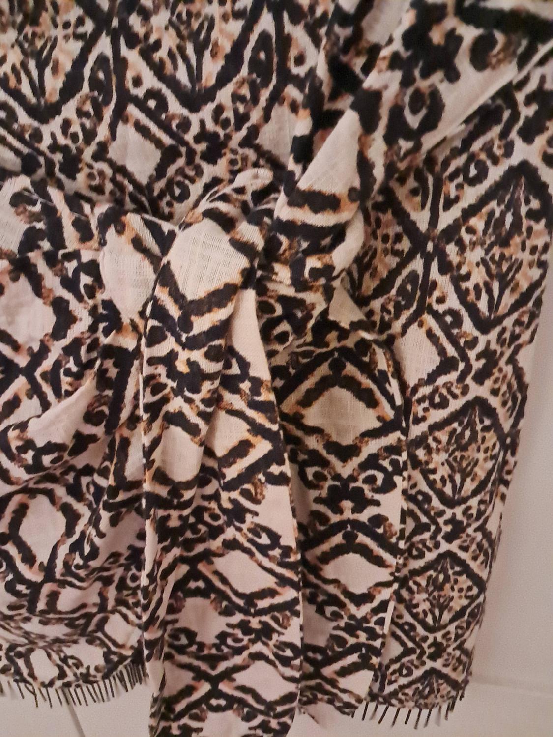 PRINTED SARONG SKIRT - Image 7