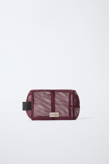 NECESER REJILLA - Rojo Burdeos de Zara - Imagen 0