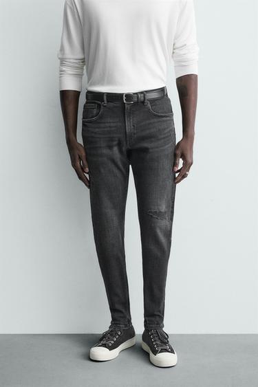JEANS SKINNY FIT - Karbon nga Zara