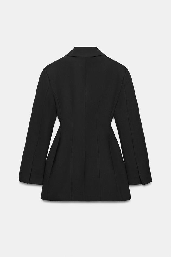 ROBE BLAZER MINI - Noir de Zara - Image 5