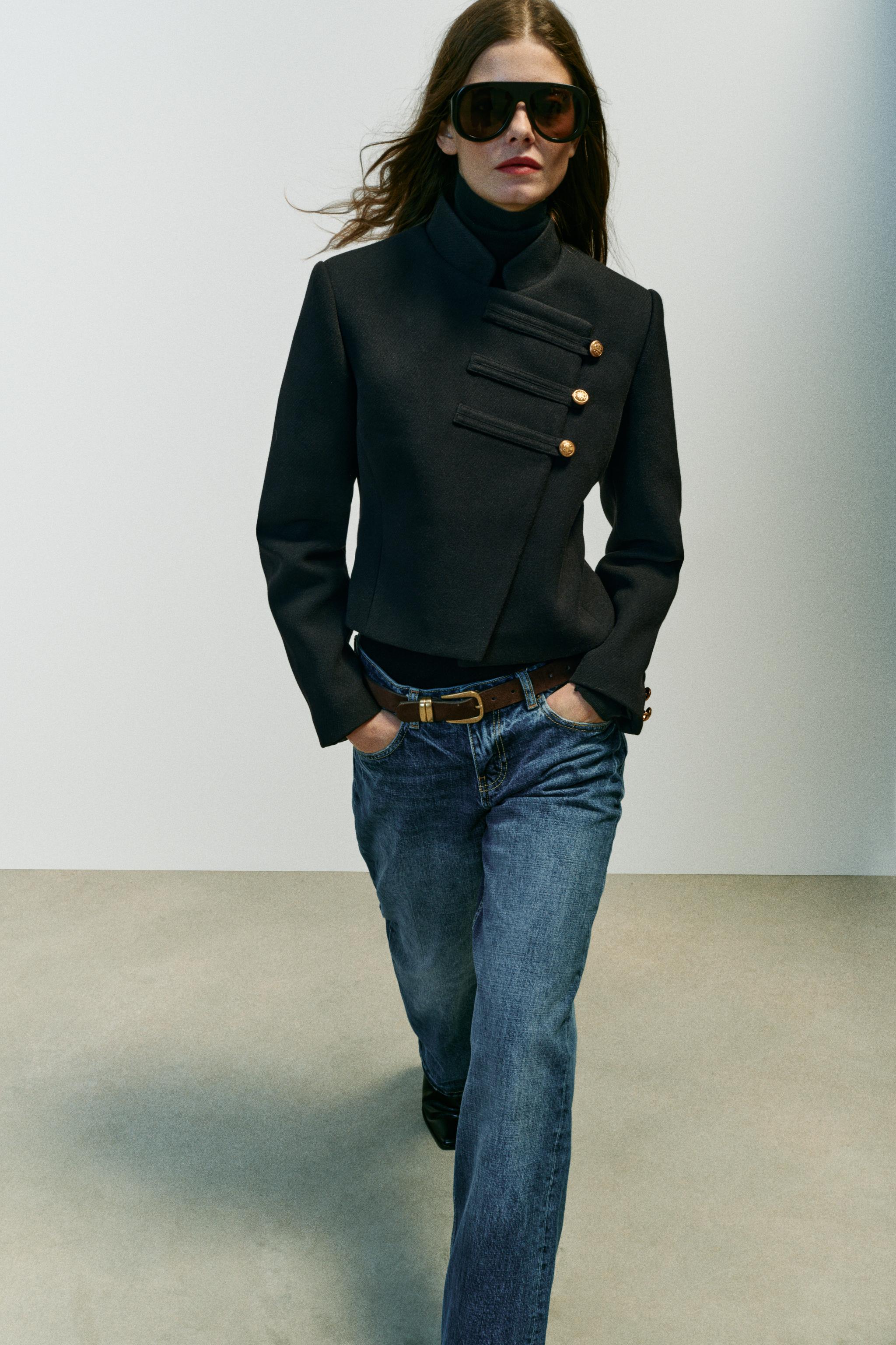 BLOUSON CROISÉ COURT