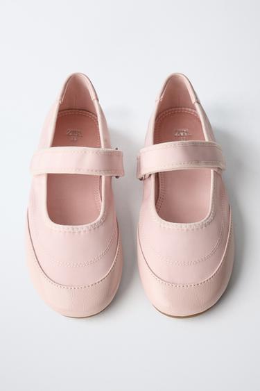 SPORTY BALLERINA SHOES - Pink by Zara - Image 3