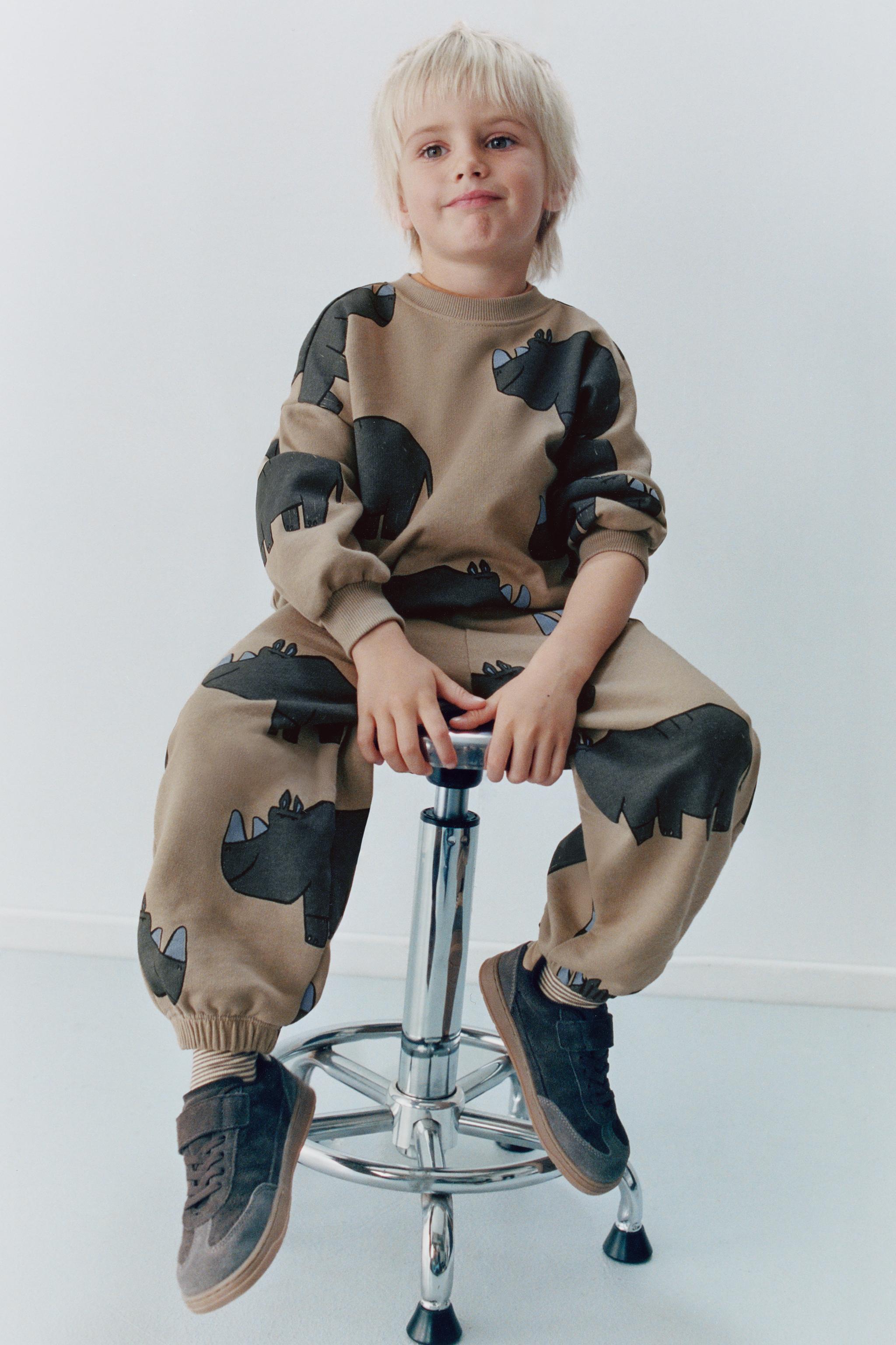 ENSEMBLE SWEAT-SHIRT ET JOGGER RHINOCÉROS