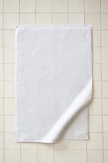 Zara EXTRA SOFT BATH MAT - White