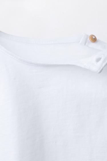 PLAIN T-SHIRT - White by Zara - Image 2