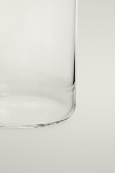 VERRE À BOISSON GAZEUSE DROIT CRISTALLIN - Transparent de Zara - Image 3