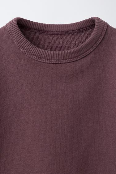 ENSEMBLE JOGGING BASIQUE - Bordeaux de Zara - Image 2