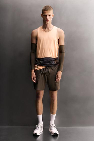 POCHETE ESPORTIVA TÉCNICA - Marrom da Zara