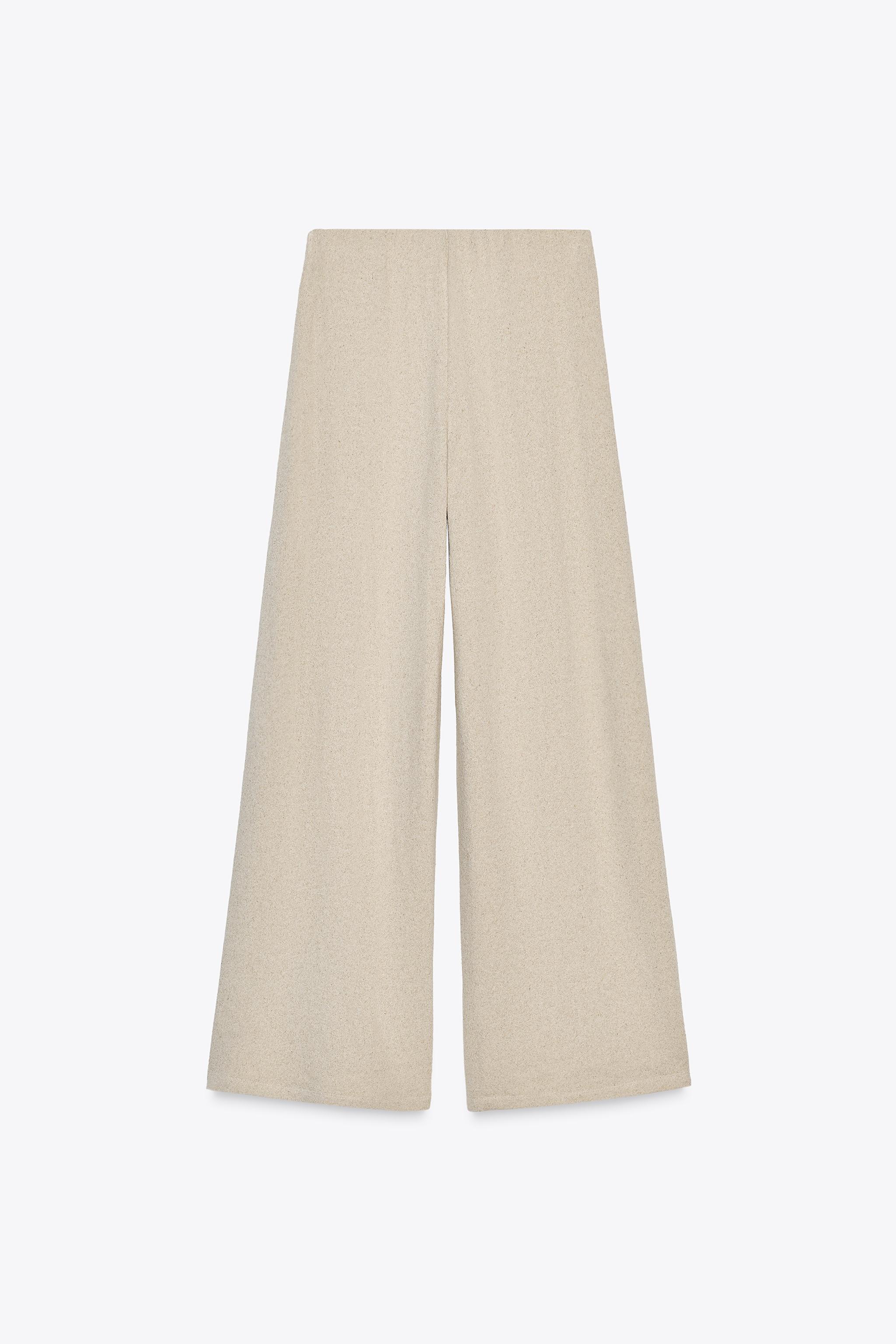 リネンパンツ - ベージュ | ZARA Japan / 日本