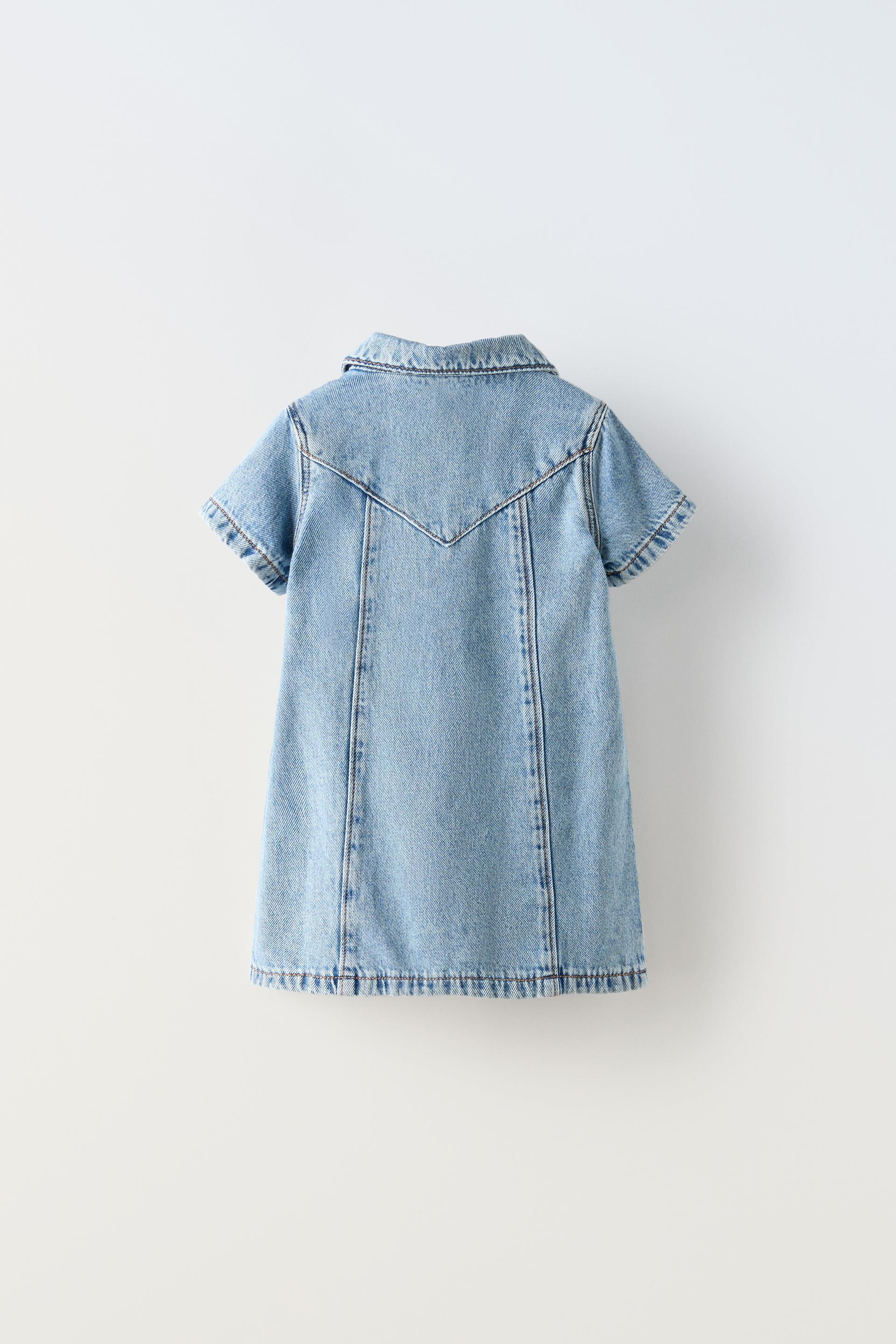 Zara vestidos orders denim