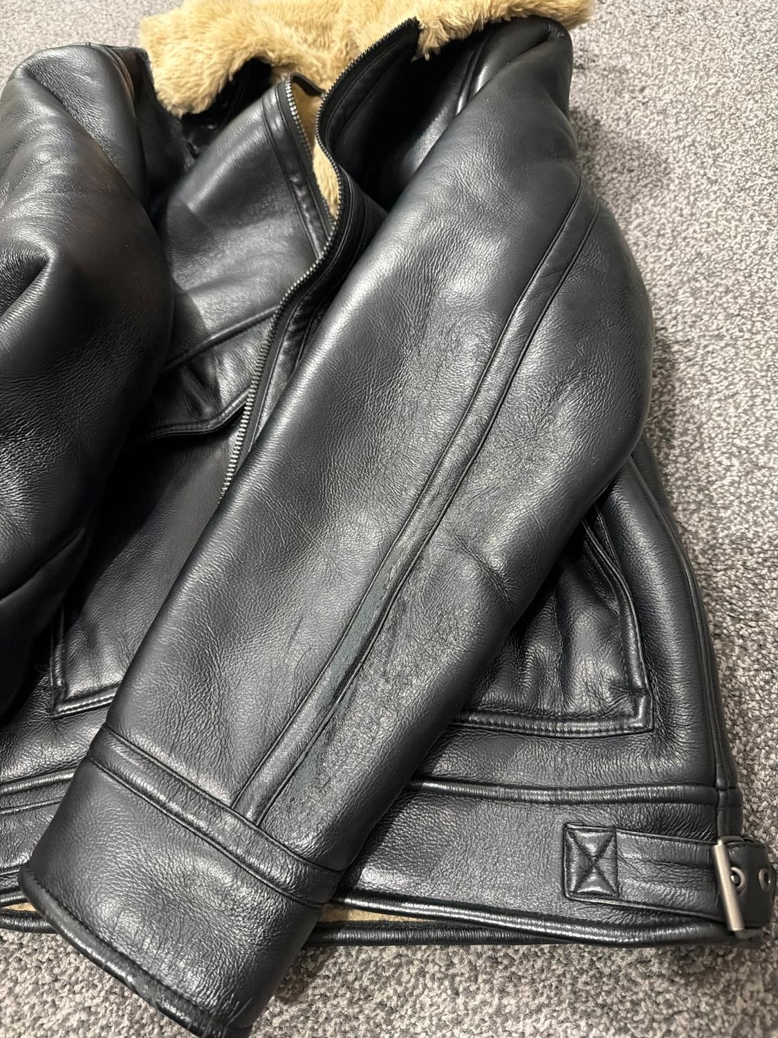 DOUBLE-FACED FAUX LEATHER JACKET - Image 5