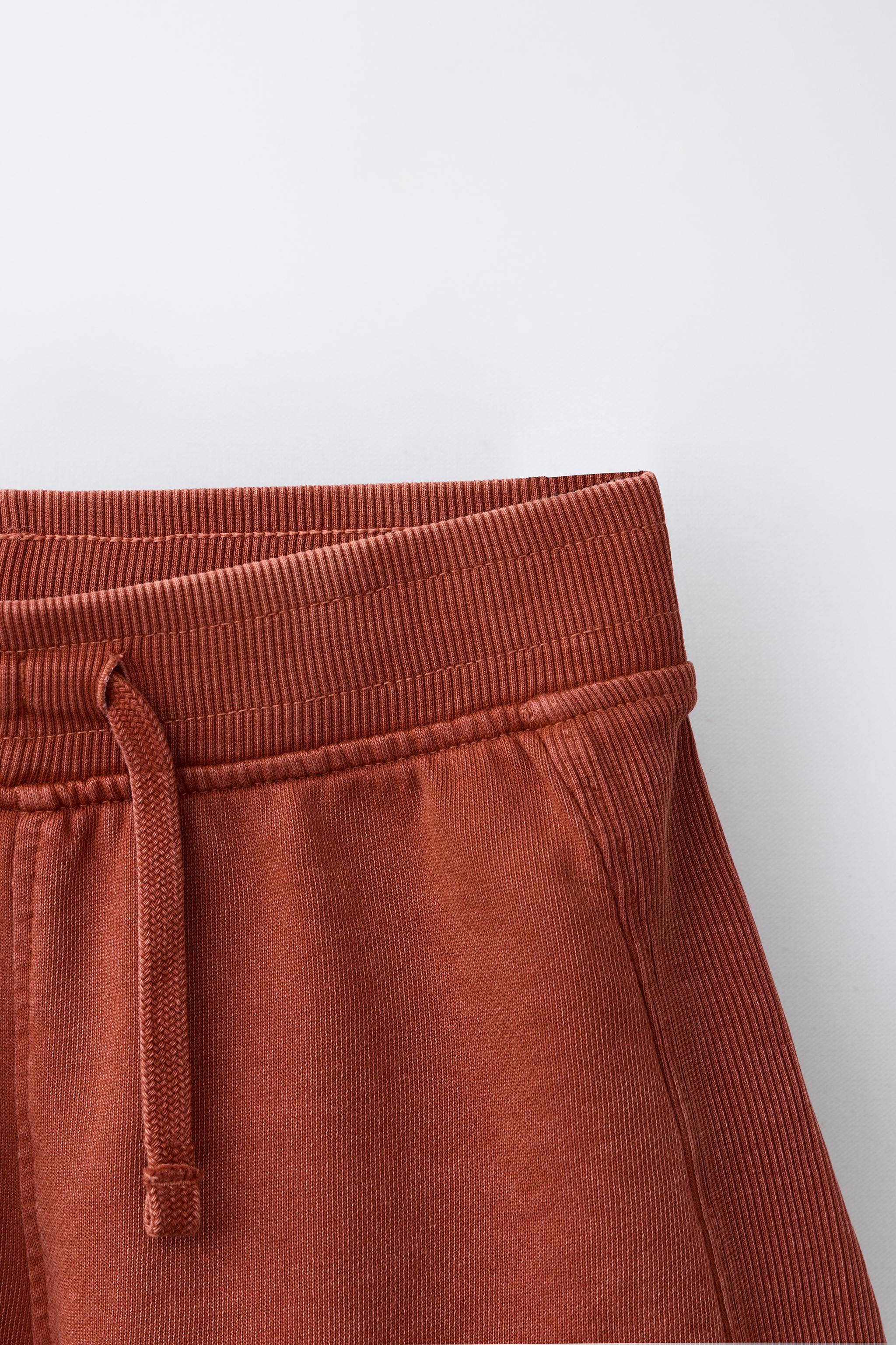 WASHED EFFECT JOGGING SHORTS