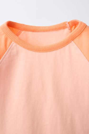 PLAIN RAGLAN SLEEVE T-SHIRT - Yellow by Zara - Image 2